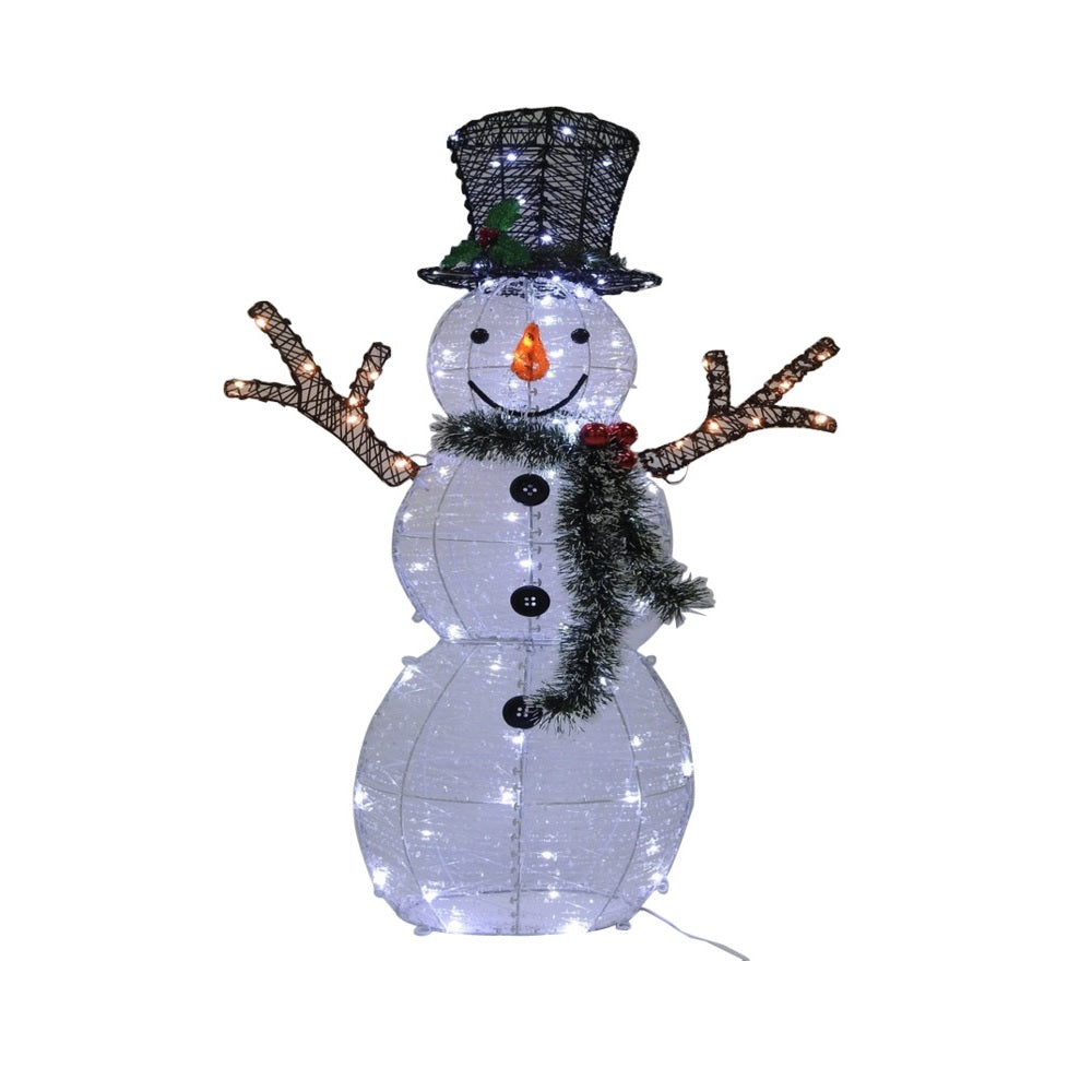 Santas Forest 62602 Christmas Snowman Mesh, 48 Inch