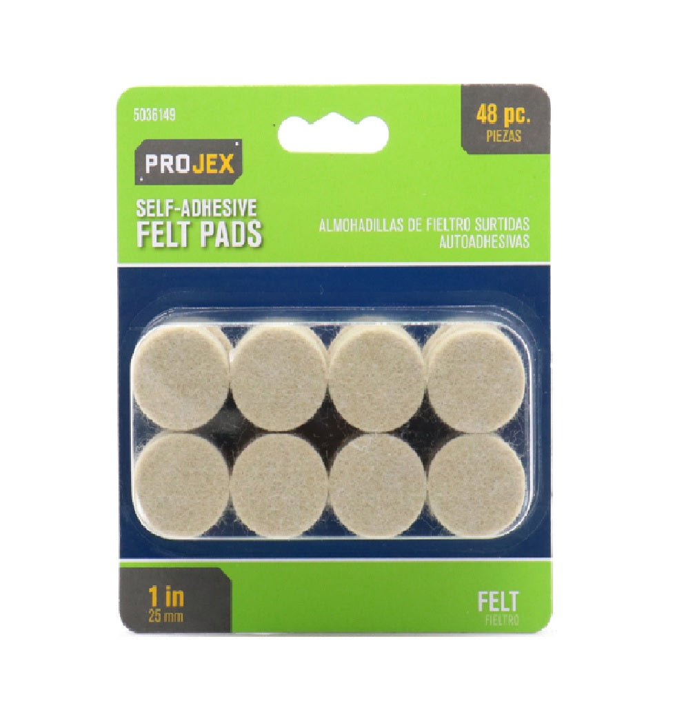 Projex 9972/ACE Self Adhesive Surface Pad, Felt