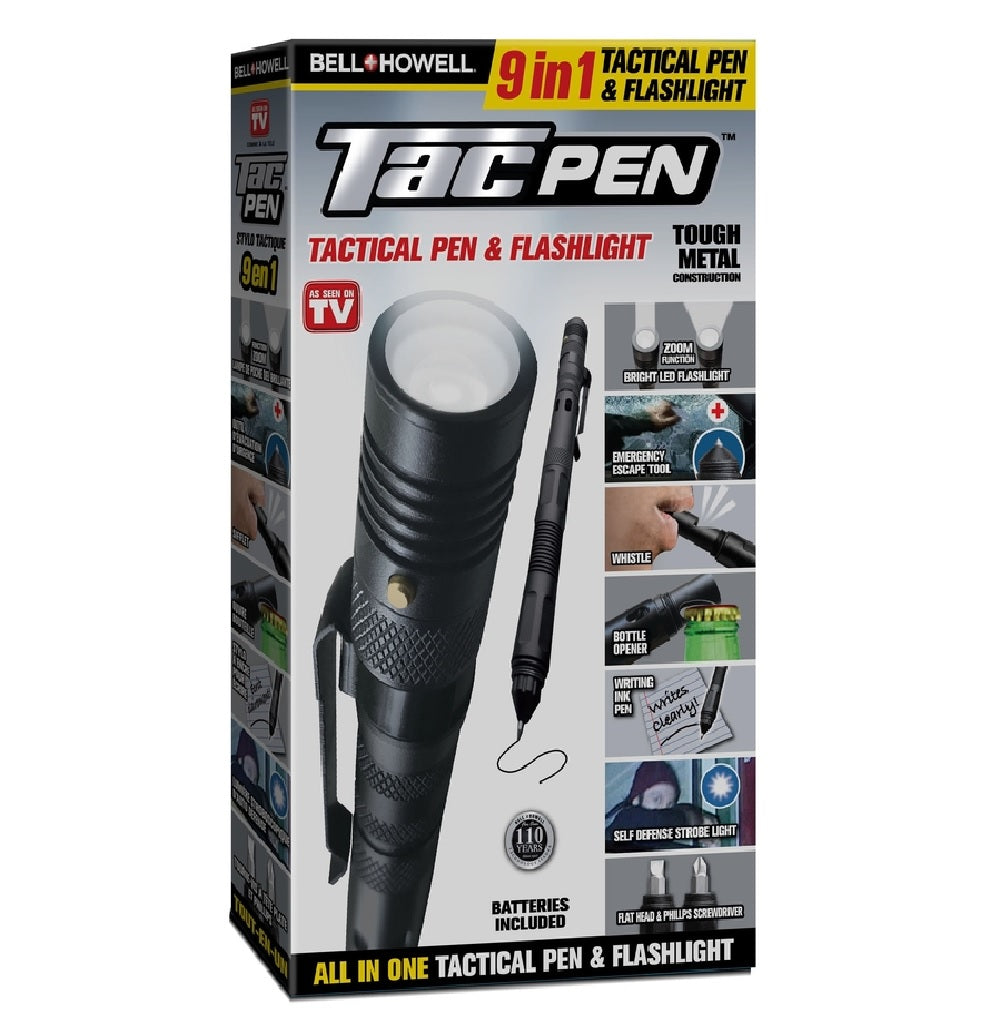 Bell + Howell 7260 As Seen On TV Tac Pen Tactical Pen w/Flashlight