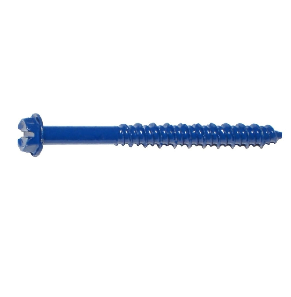 Midwest Fastener M10527 Masonry Screw, Steel, Zinc