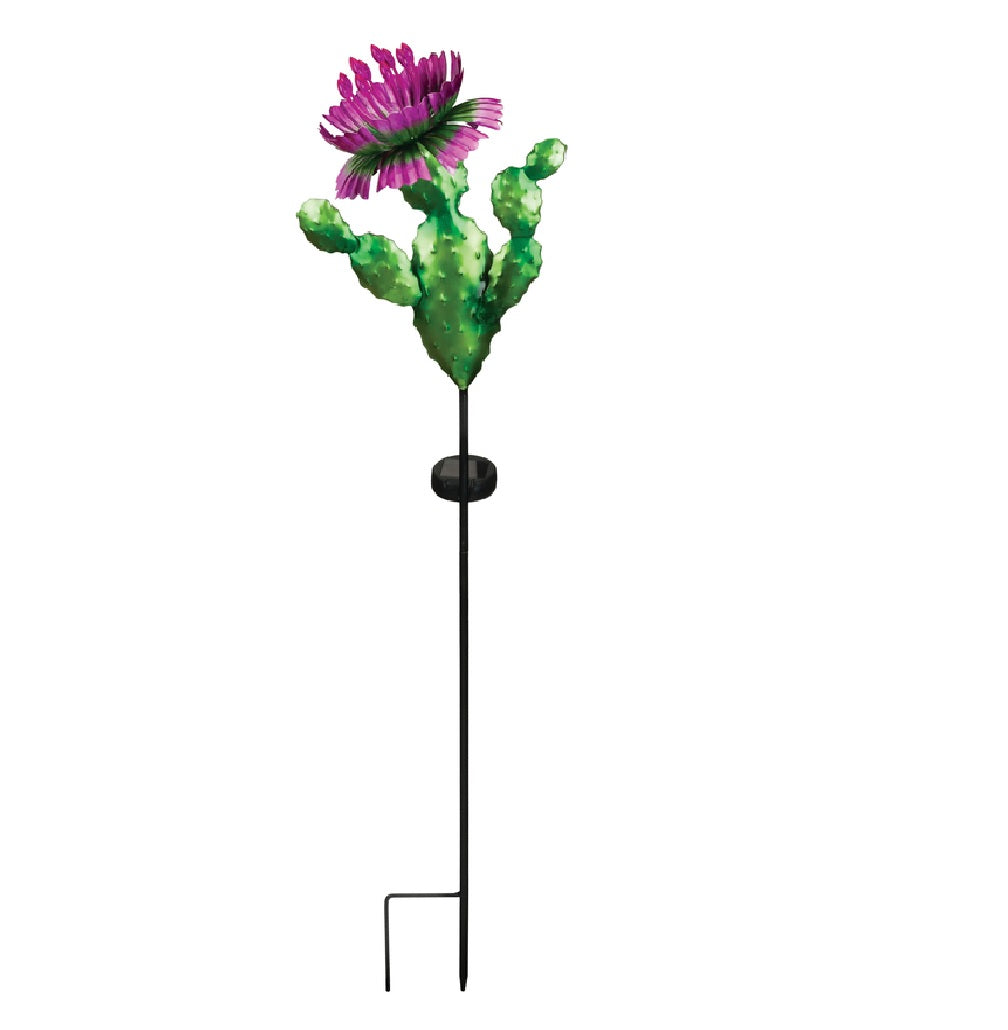 Regal Art & Gift 12499 Prickly Pear Cactus Solar Garden Stake