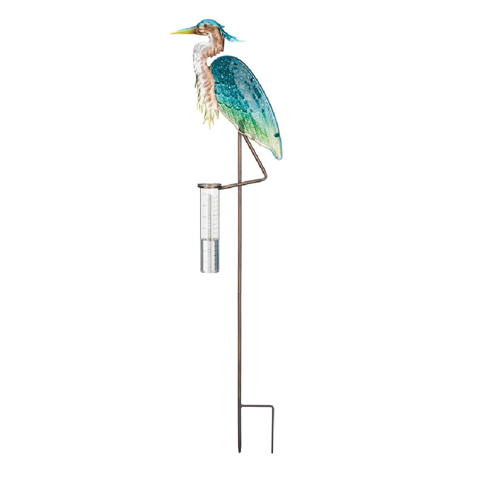 Regal Art & Gift 12637 Heron Rain Gauge Garden Stake