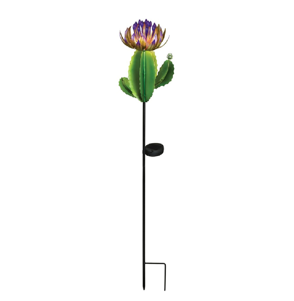 Regal Art & Gift 12498 Barrel Cactus Solar Garden Stake