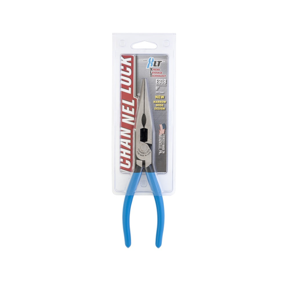 Channellock E318 Long Nose Cutting Pliers, 7.81 Inch