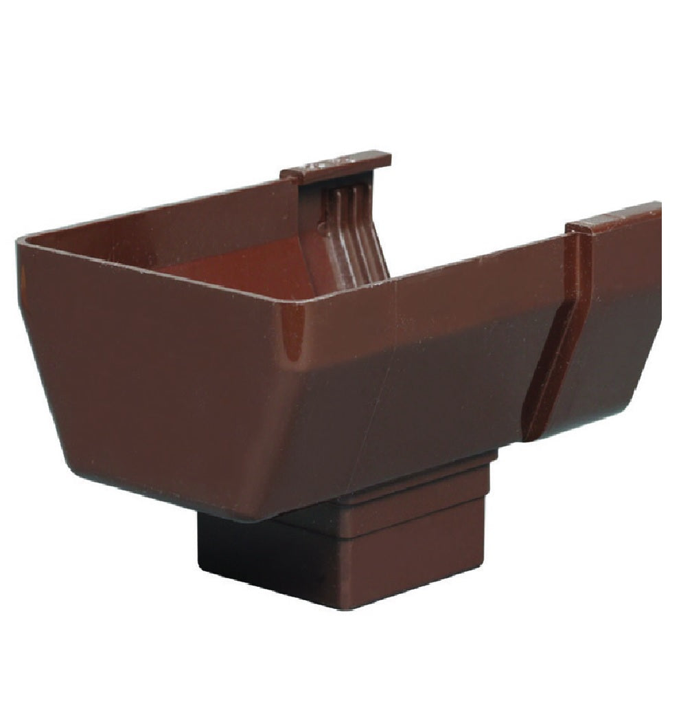 Amerimax T1409 Gutter Drop Outlet, Vinyl