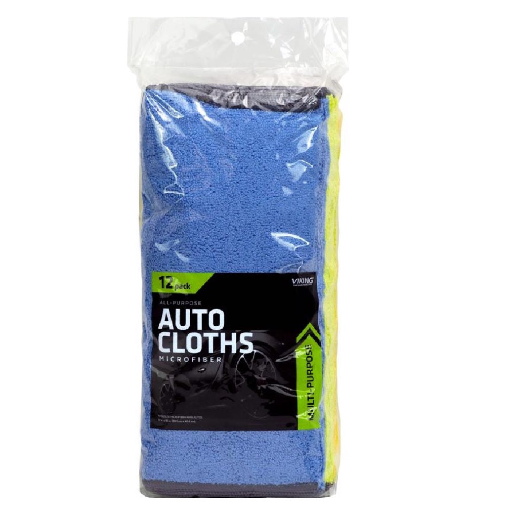 Viking 938500 Auto Cleaning Cloth, Microfiber