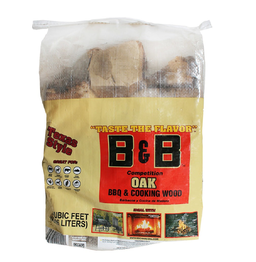 B&B Charcoal 00154 All Natural Oak Cooking Logs