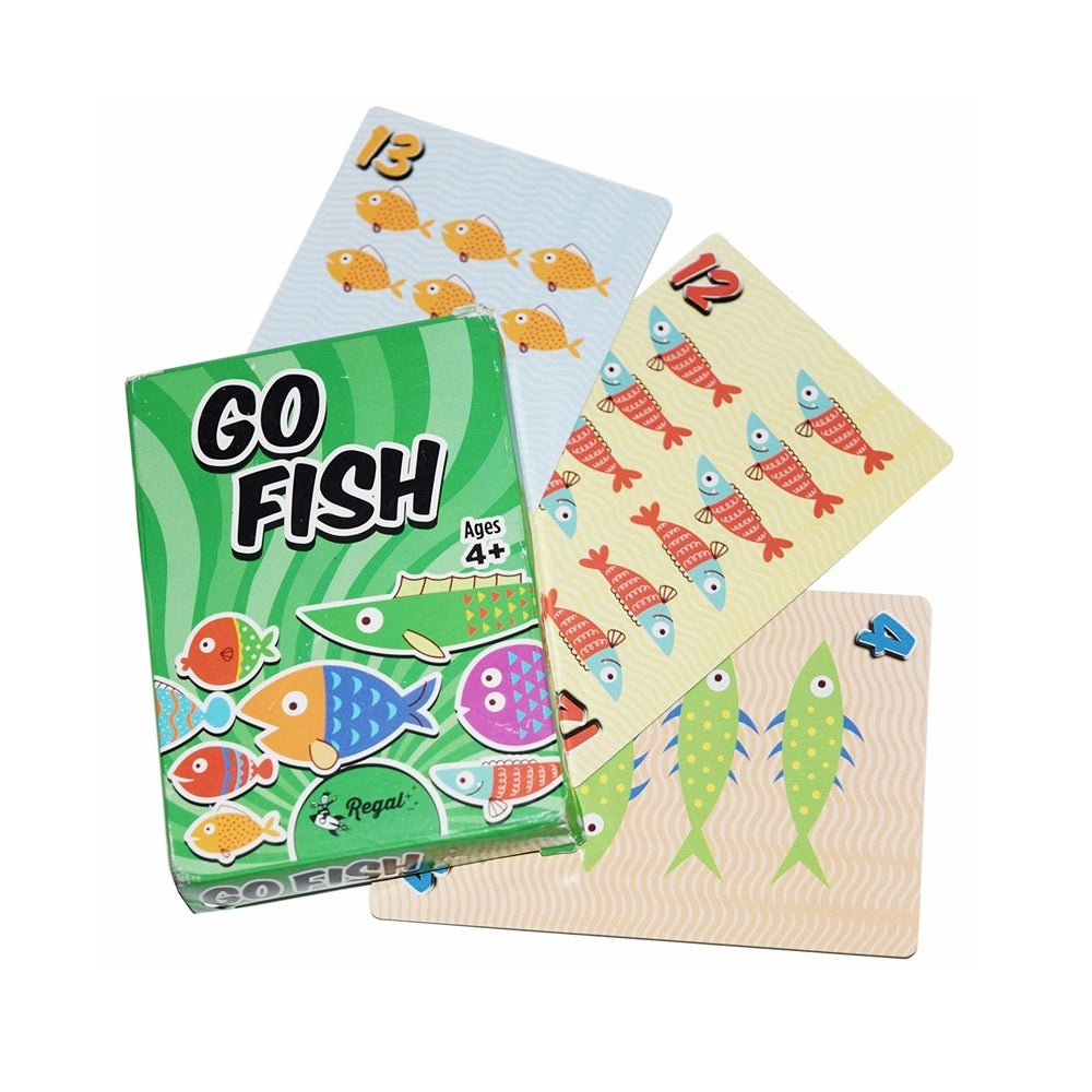 Regal 262 Go Fish Children Card Game, Multicolored
