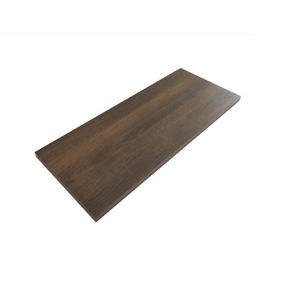 Rubbermaid 2110655 Shelf, Chestnut, Wood