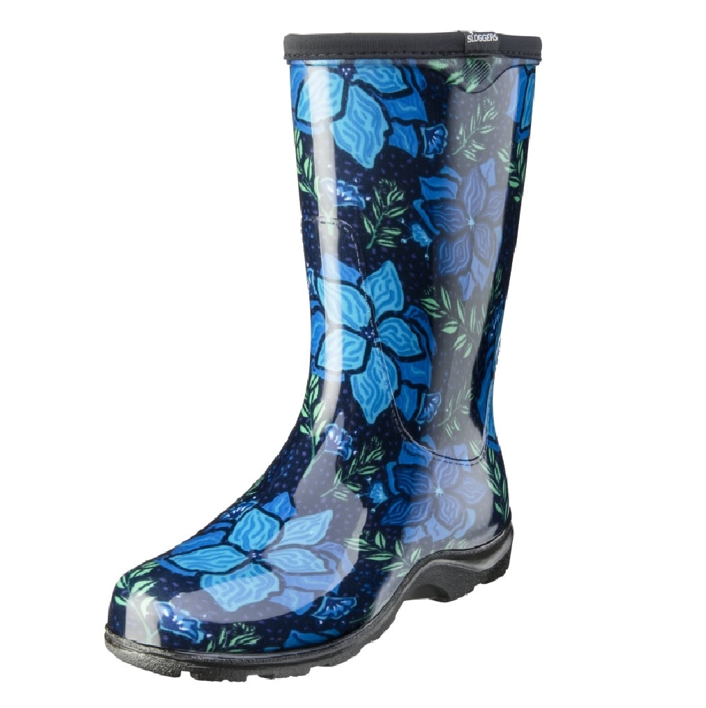 Sloggers 5018SSBL08 Rain Boots, Spring Surprise, 8 Inch