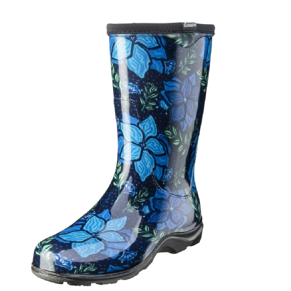 Sloggers 5018SSBL09 Rain Boots, Spring Surprise, 9 Inch