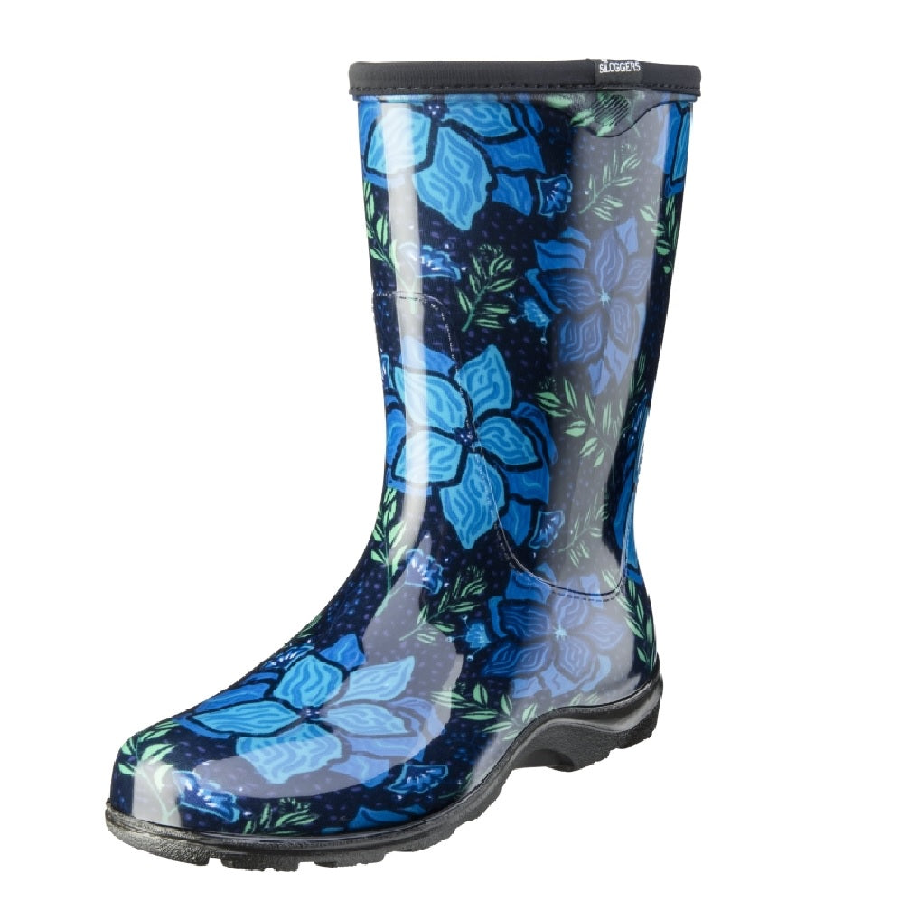 Sloggers 5018SSBL10 Rain Boots, Spring Surprise, 10 Inch