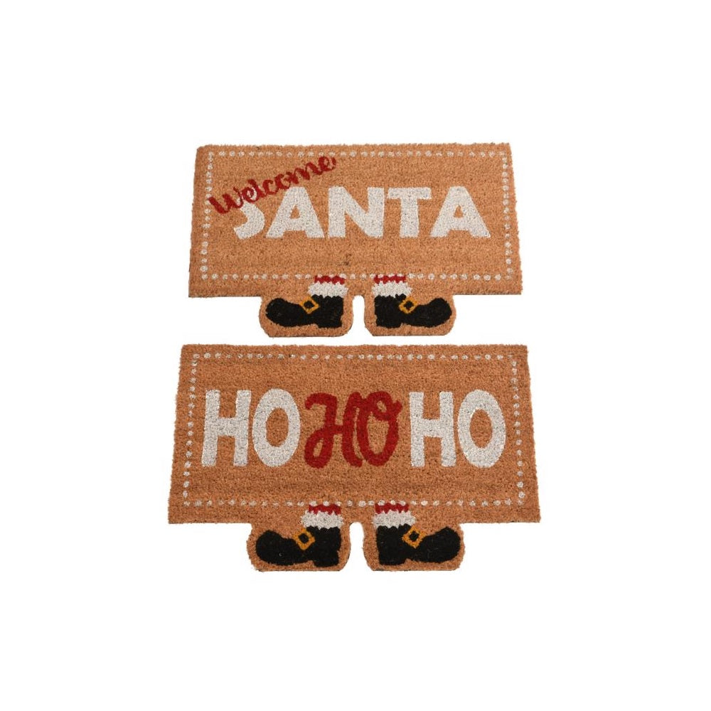 Decoris 725839 Christmas Coir Doormat, 15.7 Inch