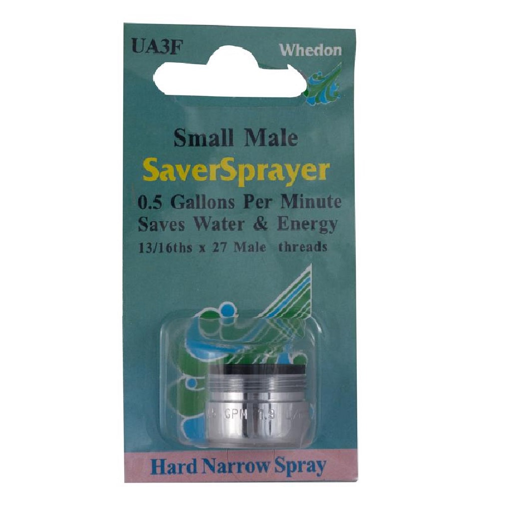 Whedon UA3F SaverSprayer Male Thread, Chrome