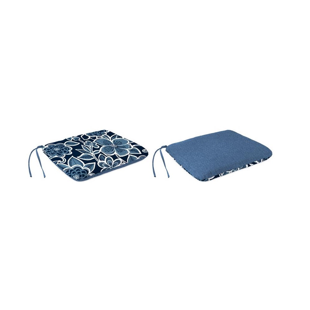 Jordan WL9603-5425/99D Mono Chair Cushion, Polyester, Blue