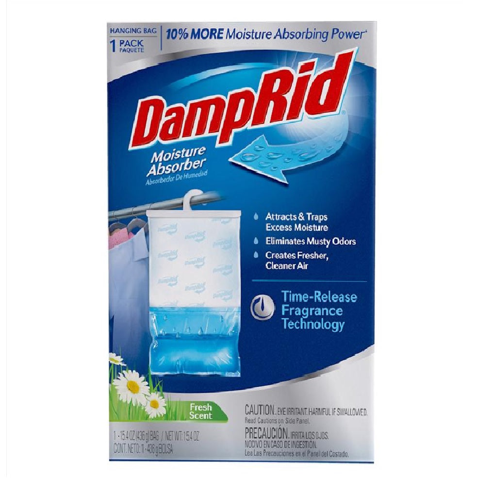 DampRid FG80FSSB Fresh Scent Moisture Absorber, 15.4 oz