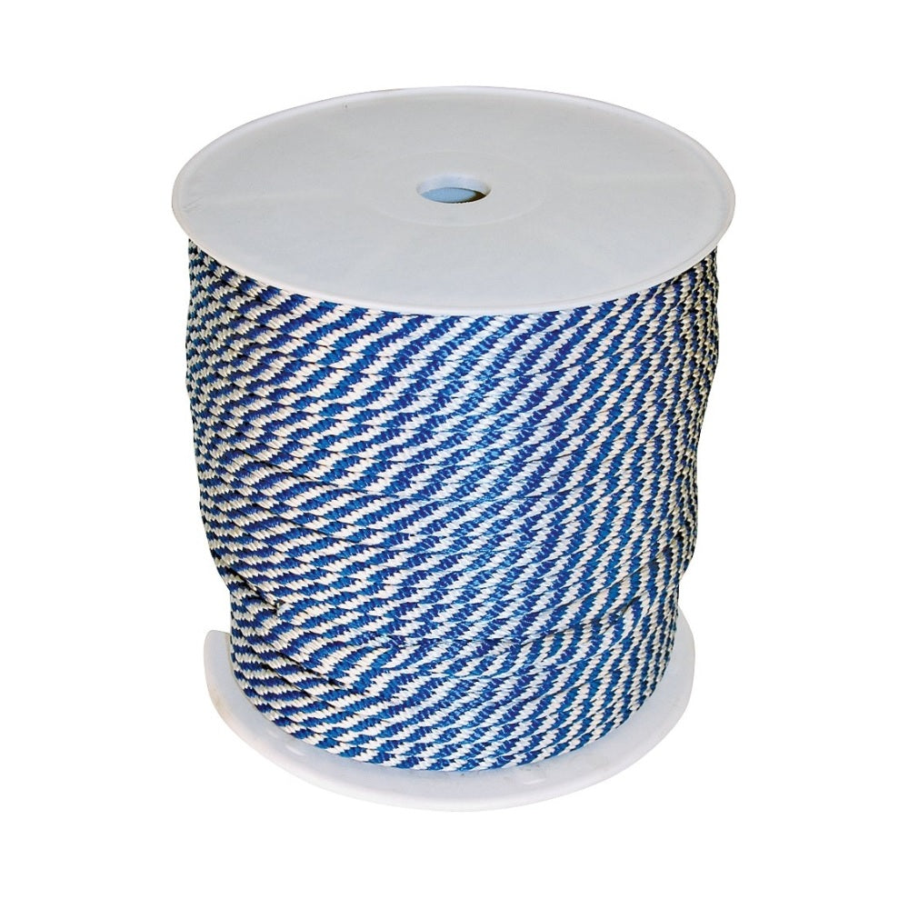 Wellington 5131245/46446 Derby Polypropylene Rope, Blue/White, 500 Feet