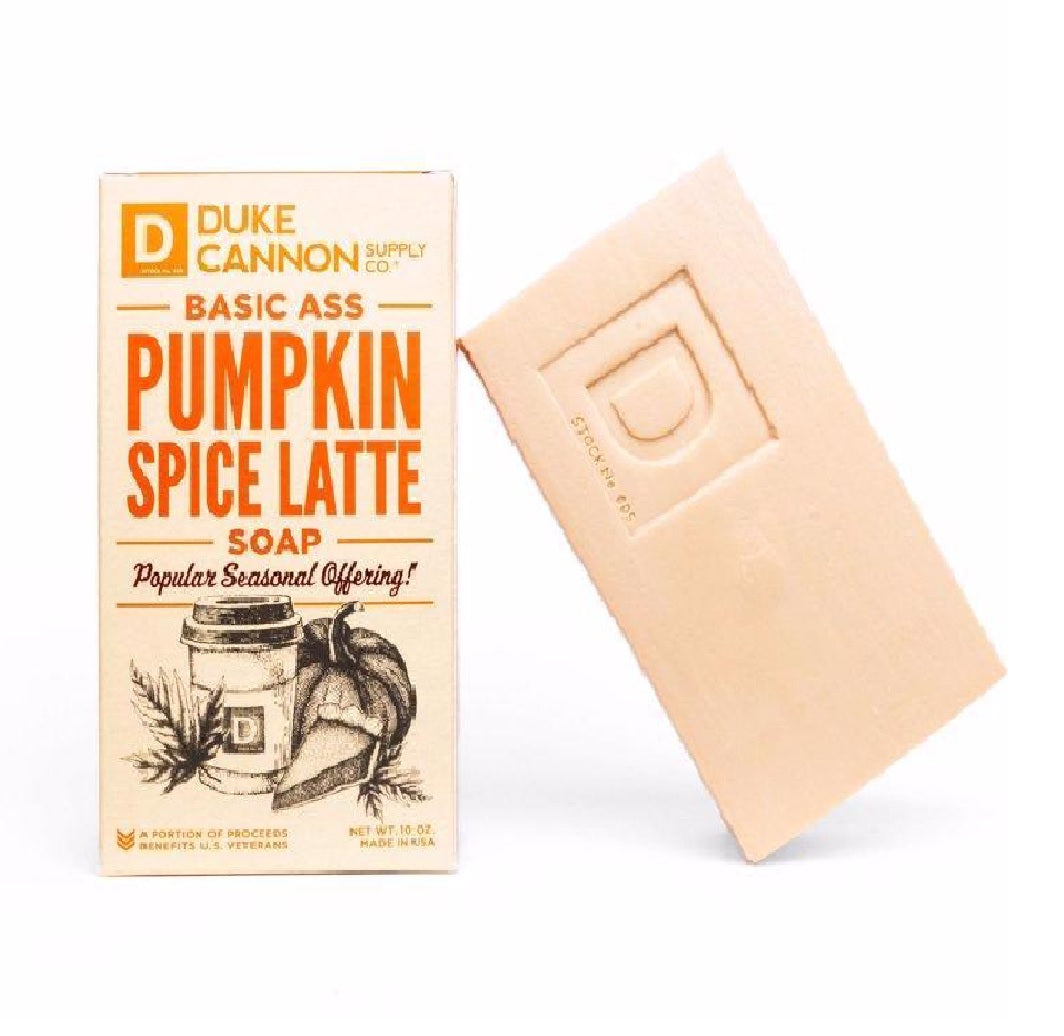Duke Cannon PUMPKINSPICE01 Basic Ass Organic Bar Soap