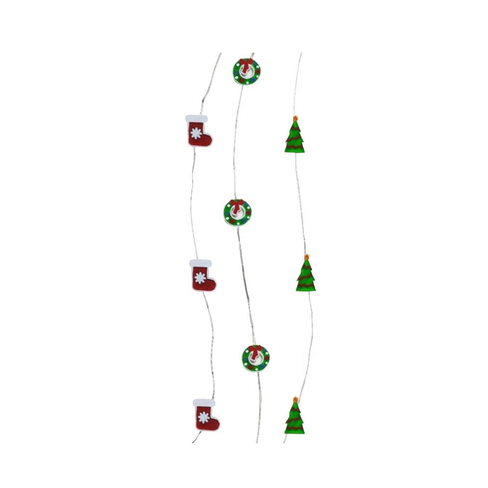 Celebrations 9922047 Novelty Christmas Lights, 6.2 Feet
