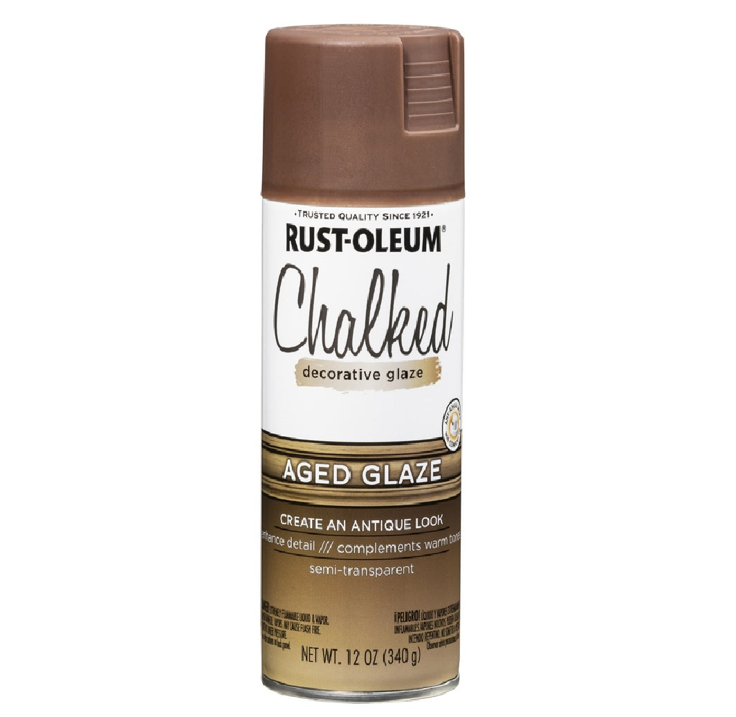 Rust-Oleum 339835 Chalked Decorative Glaze, Aged Glaze