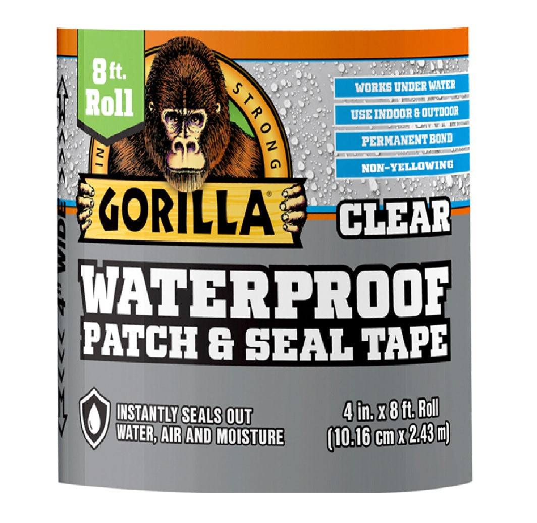 Gorilla 107261 Waterproof Repair Tape, Clear