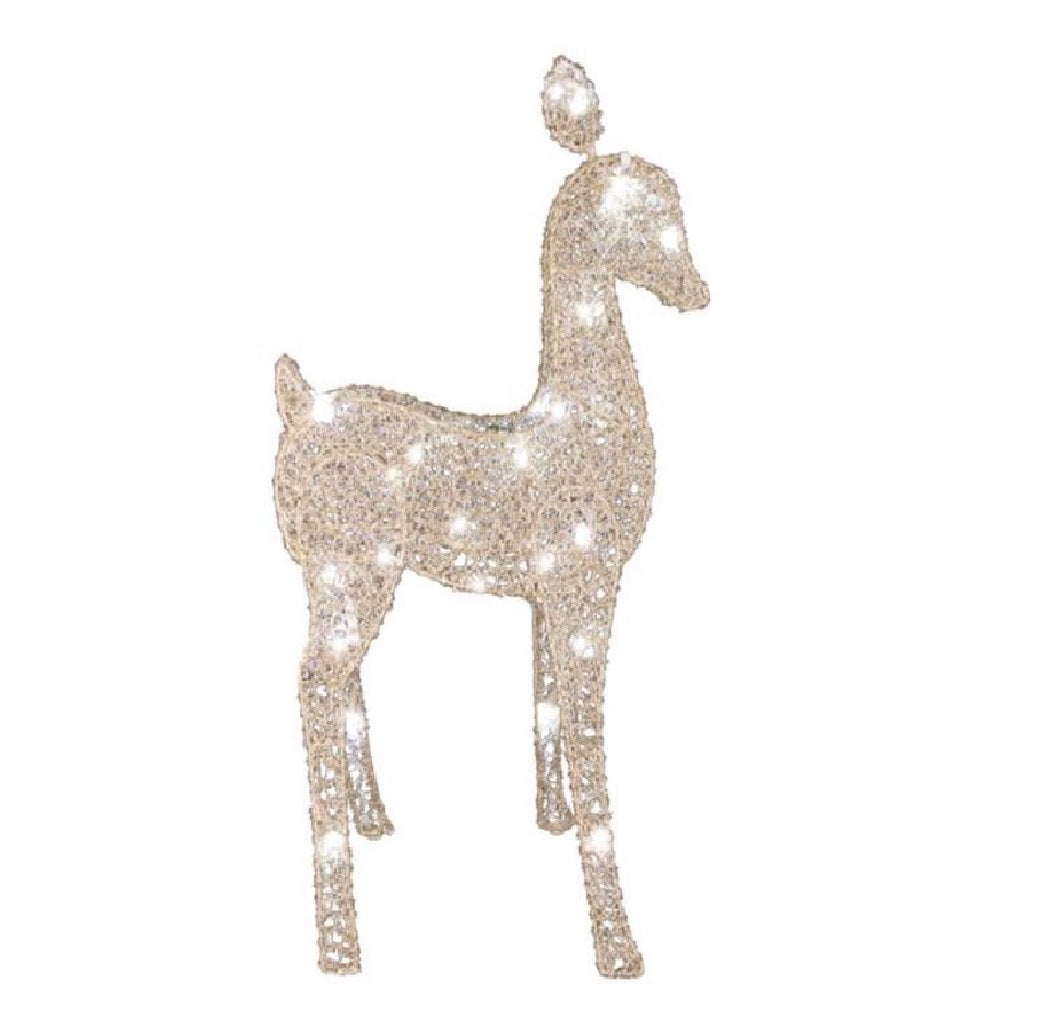 Gemmy 880337 Flat-tastics Starry Night A Frame Doe Yard Decor