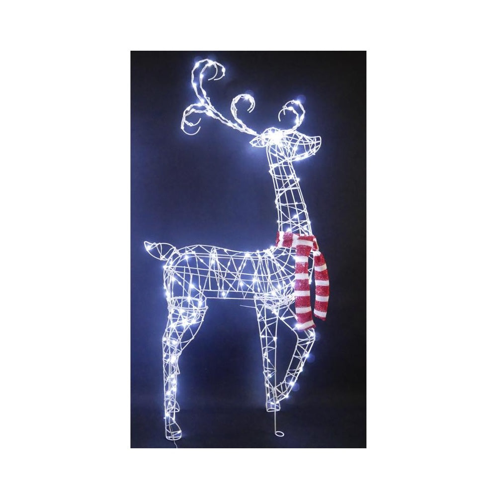 Celebrations 21DH07222 Christmas Ornate Wire Buck, 50 Inch