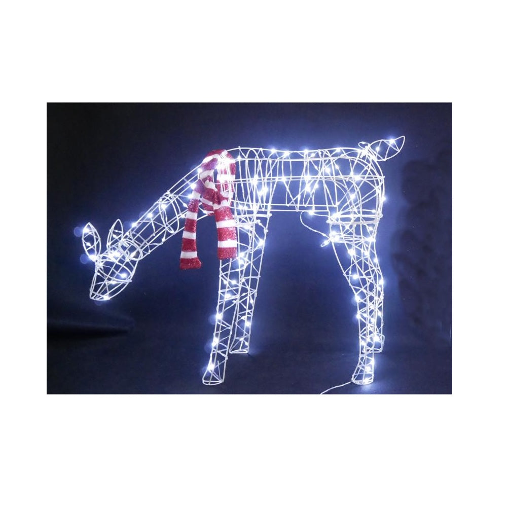 Celebrations 21DH07223 Christmas Lighted Deer, 39 Inch