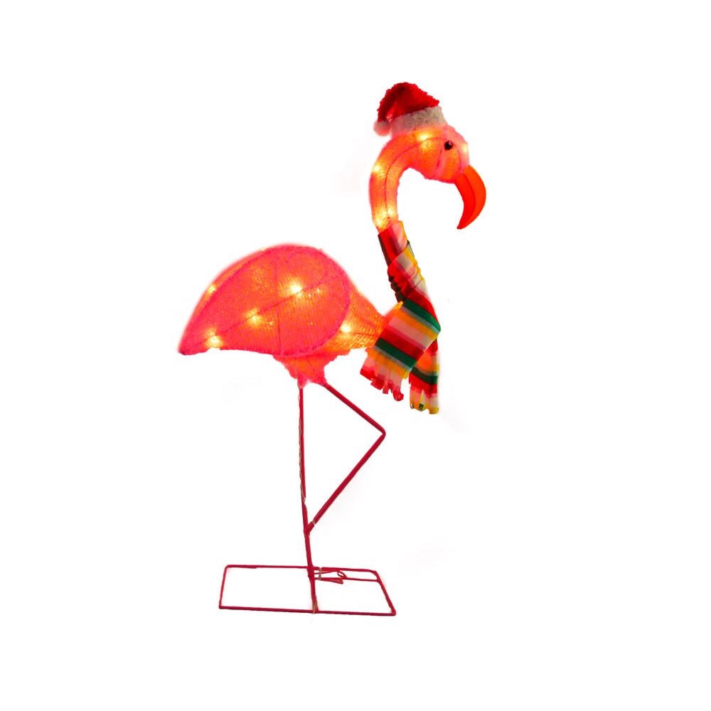 Celebrations 20DH091813 Lighted Flamingo, 34 Inch