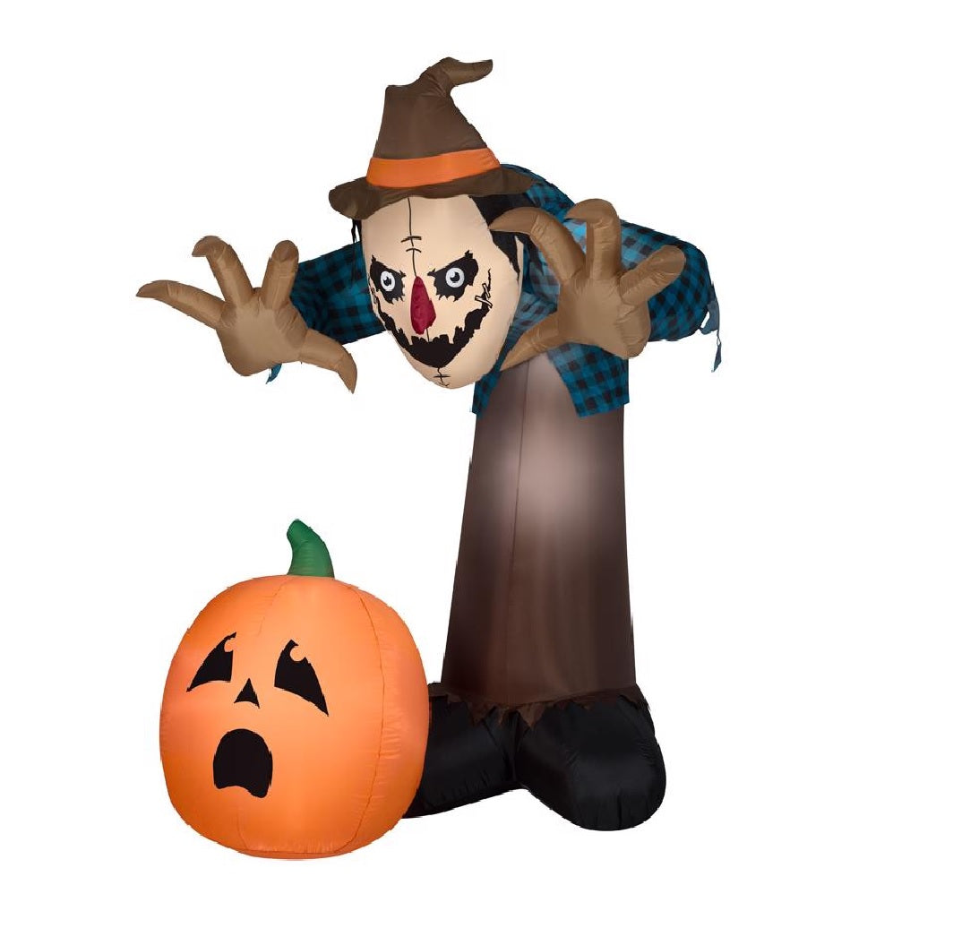 Gemmy 229100 Airblown LED Prelit Animated Scarecrow Inflatable