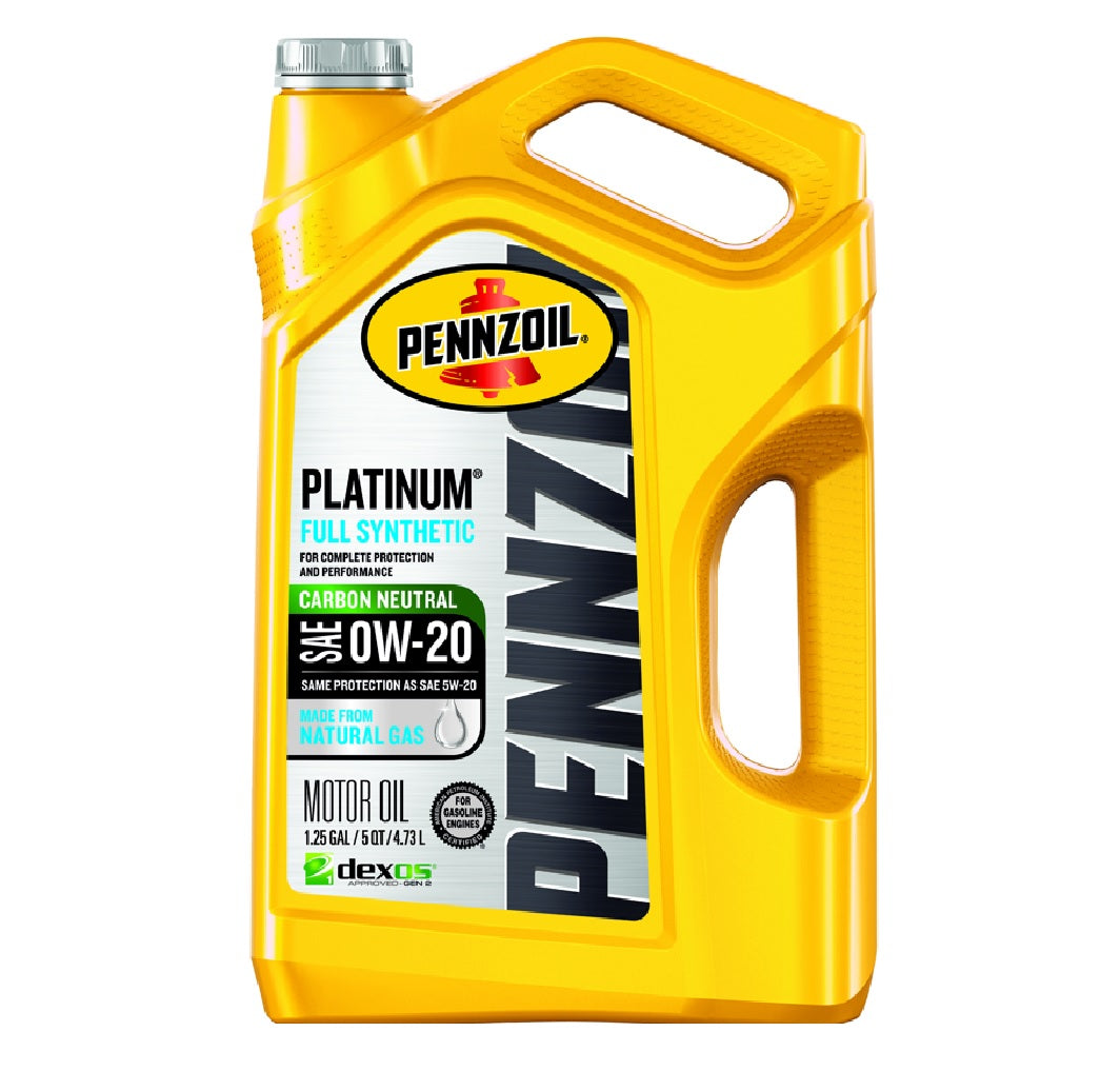 Pennzoil 550046127 Platinum Gasoline Synthetic Motor Oil