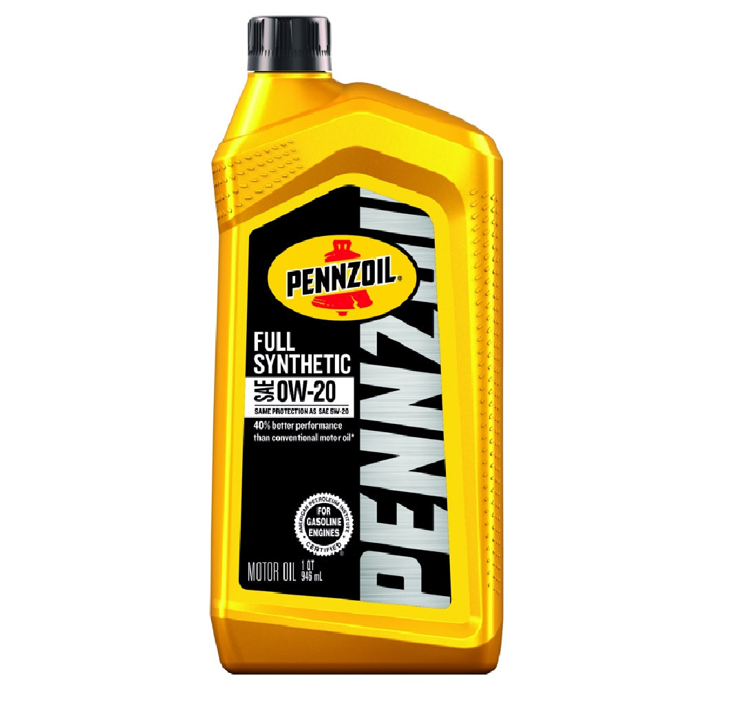 Pennzoil 550058594 Gasoline Synthetic Motor Oil, 1 qt