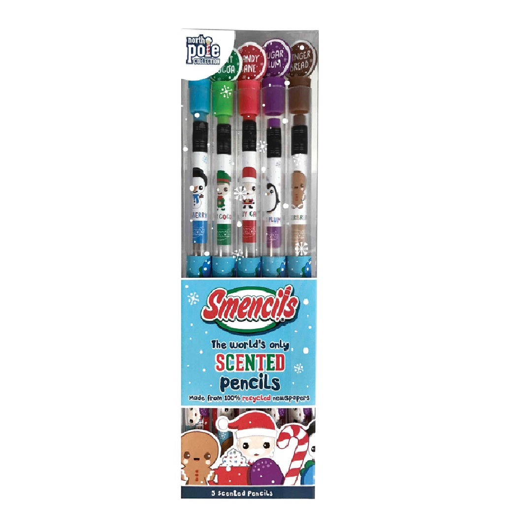 Smencils X05T22 Christmas #2HB Scented Pencil, Black