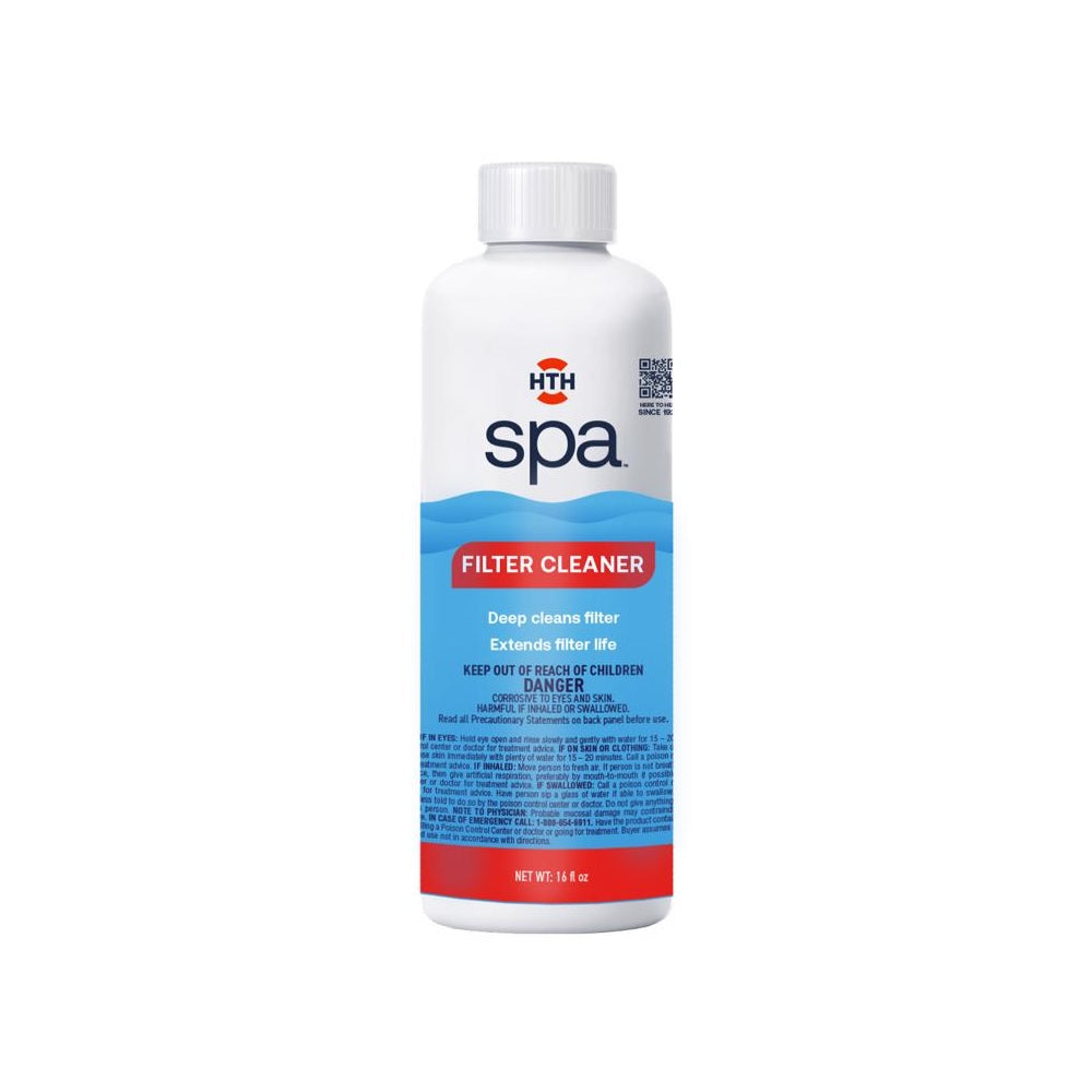 HTH 86123 Spa Liquid Filter Cleaner, 16 oz