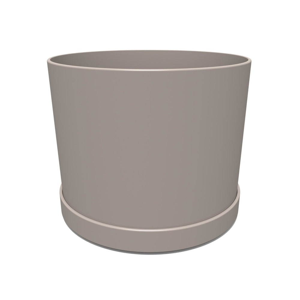 Bloem MAT0883 Round Mathers Planter, 6.625 Inch, Pebble Stone