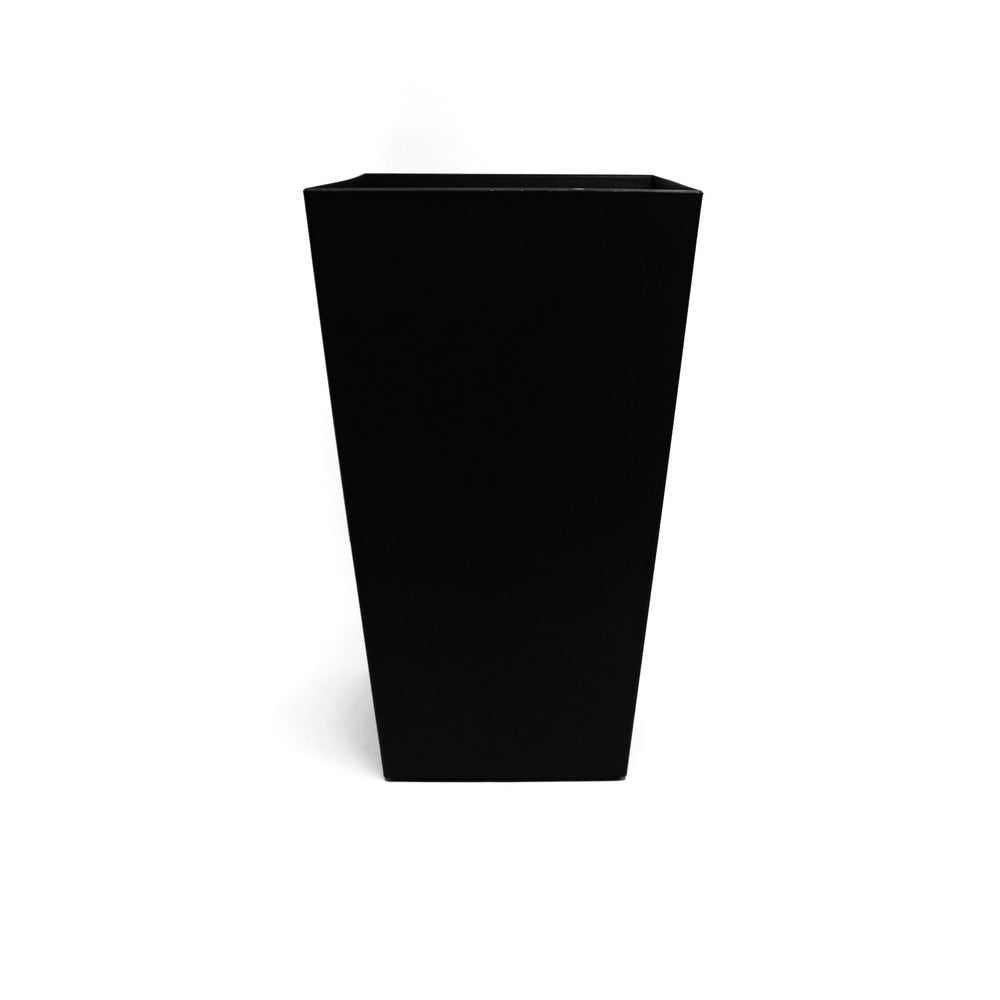 Bloem FPS2000-6 Tall Finley Planter, Plastic, Black, 20 Inch