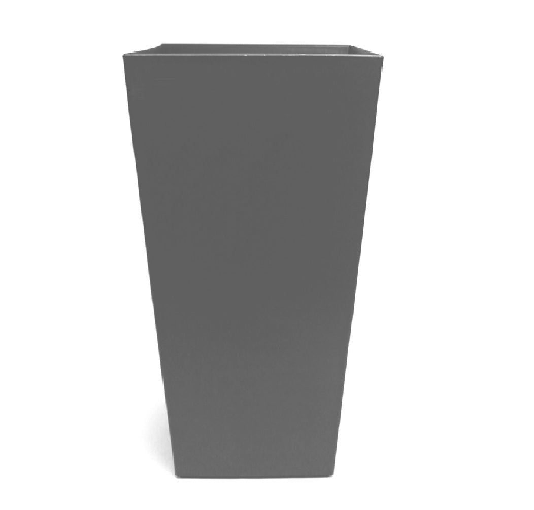 Bloem FPS20908-6 Tall Finley Planter, Charcoal