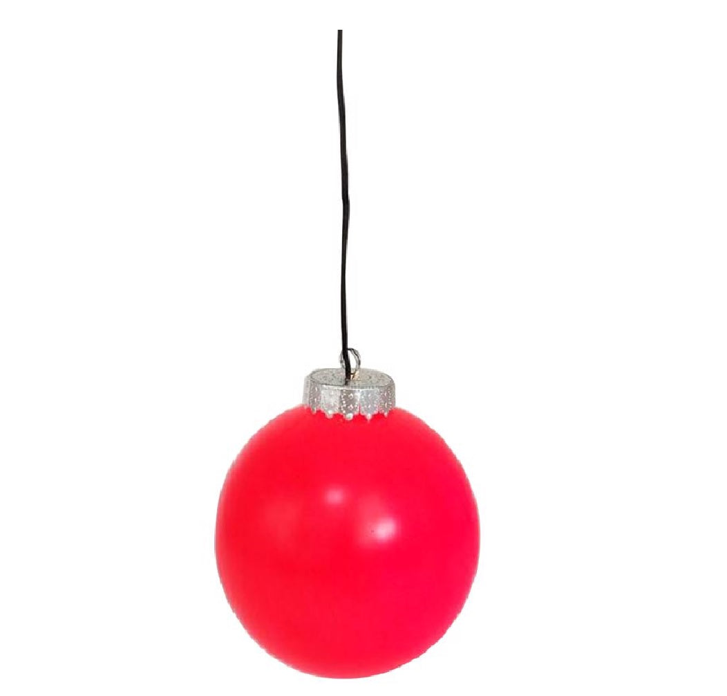 Celebrations 25058-71 LED Ornament Hanging Decor, Red