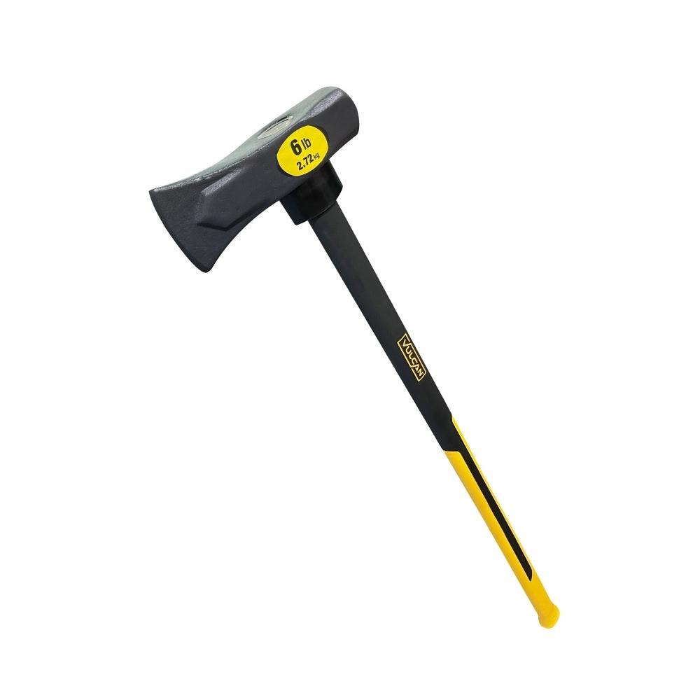 Vulcan 0018085 Fiberglass Handle With Splitting Maul, 32-1/2 Inch, 6 lb