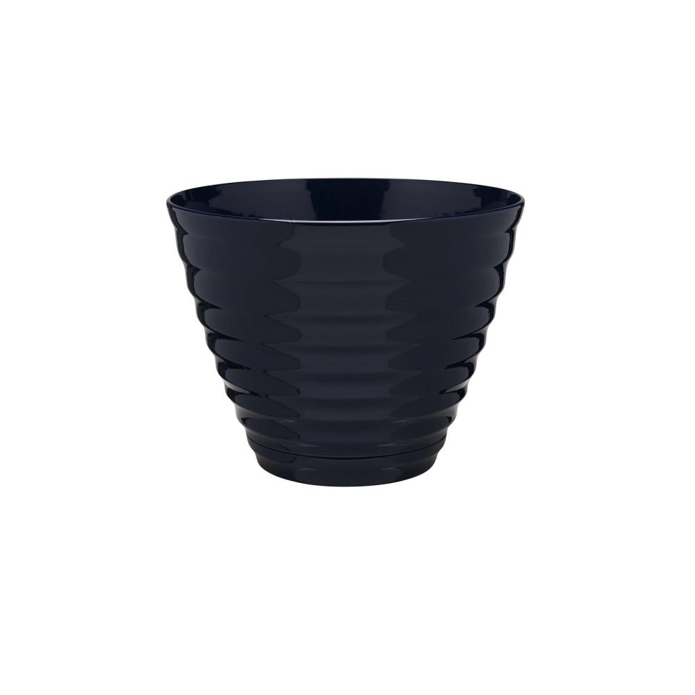 Southern Patio HDR-064770 Round Beehive Planter, Navy, 15.9 Inch