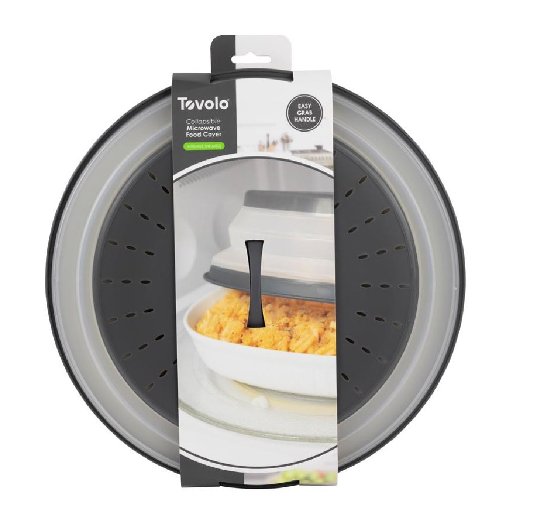 Tovolo 47005-200 Microwave Collapsible Food Cover, Plastic