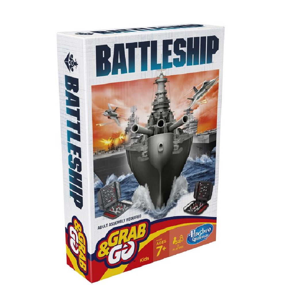 Hasbro HSBB0995 Grab & Go Battleship Game, Plastic