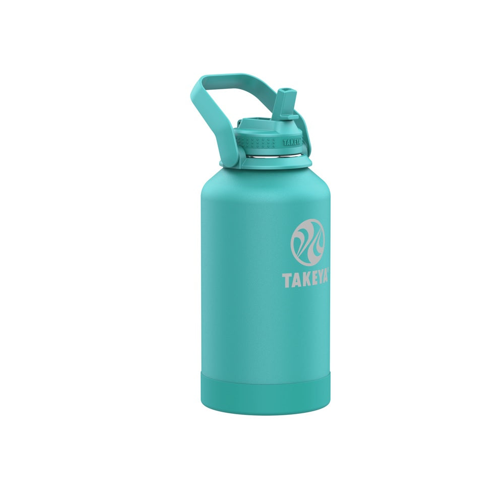 Takeya 53022 BPA Free Insulated Water Bottle, 64 Oz
