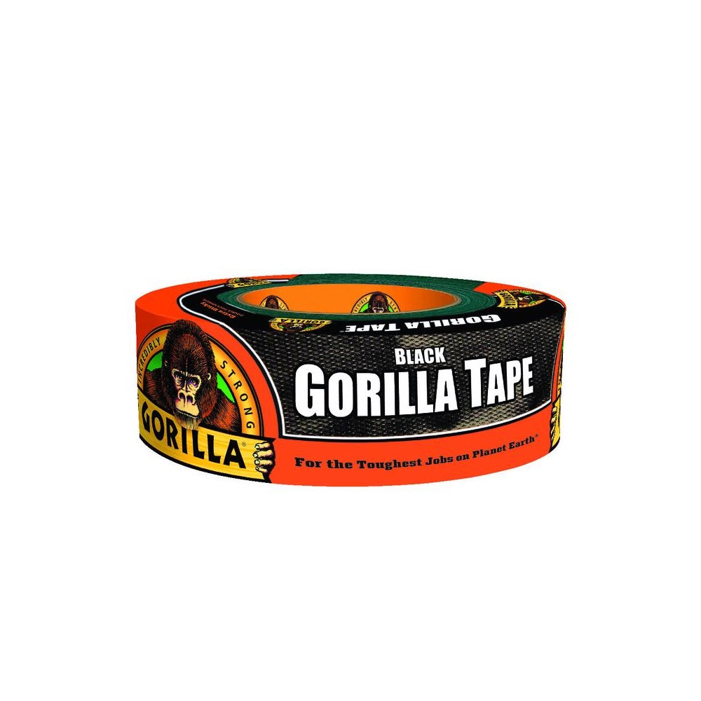 Gorilla 105629 Duct Tape, Black, 30 Yard
