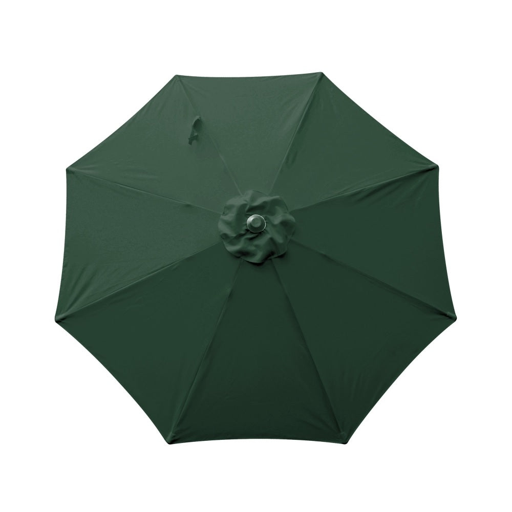 Seasonal Trends 59598 Market Umbrella, Evergreen, 9 Feet