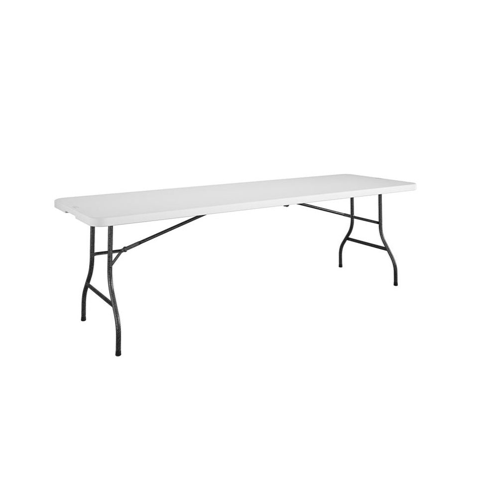 Cosco 14-778-WSP2 Folding Buffet Table, 8 Feet, White