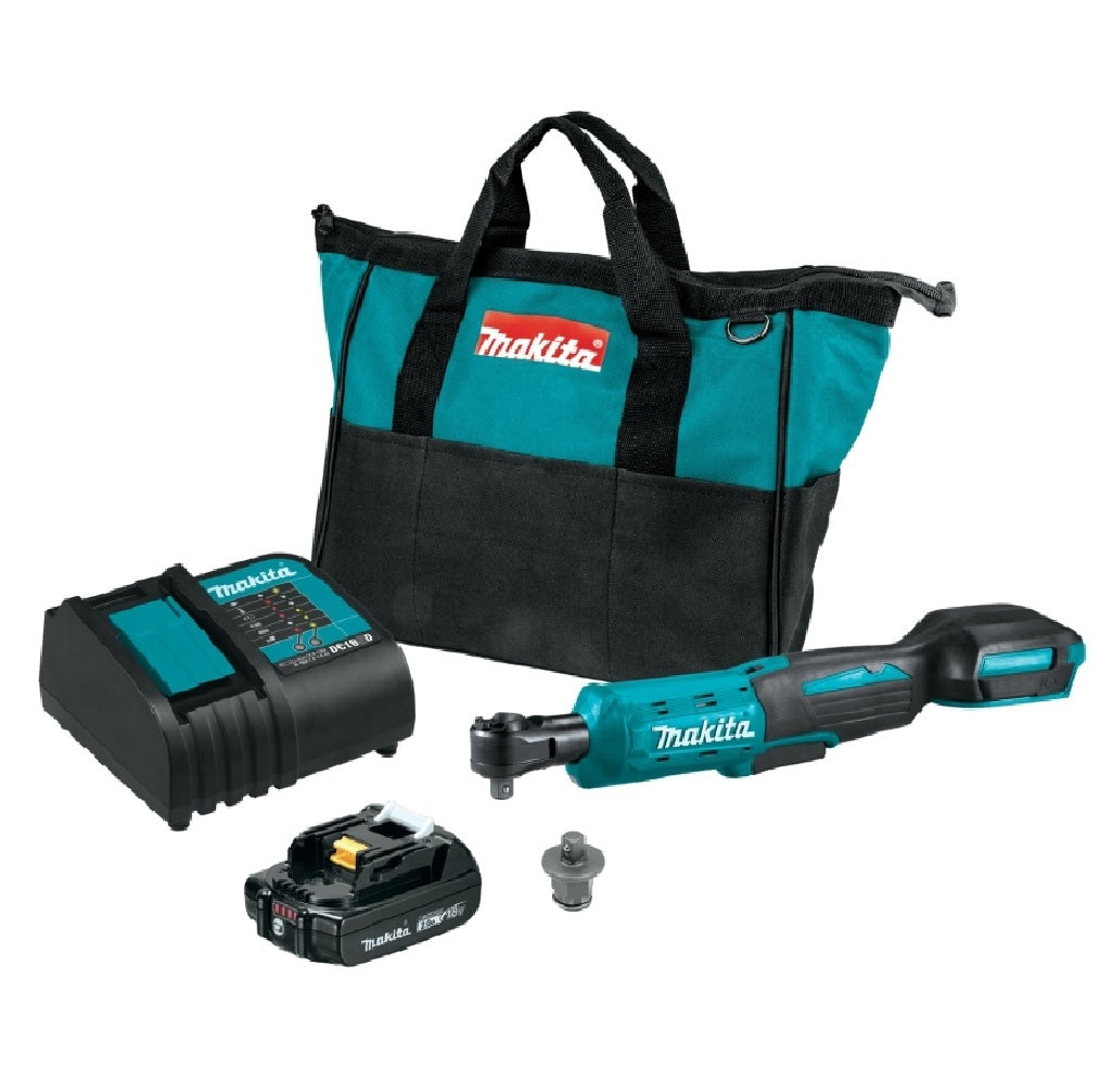 Makita XRW01SR1 Ratchet Kit Square Drive, Lithium-Ion
