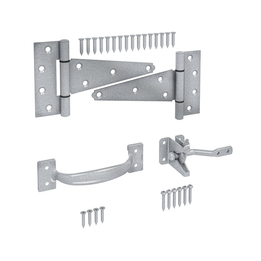 National Hardware N166-008 Gate Kit, Steel, 4 -Piece