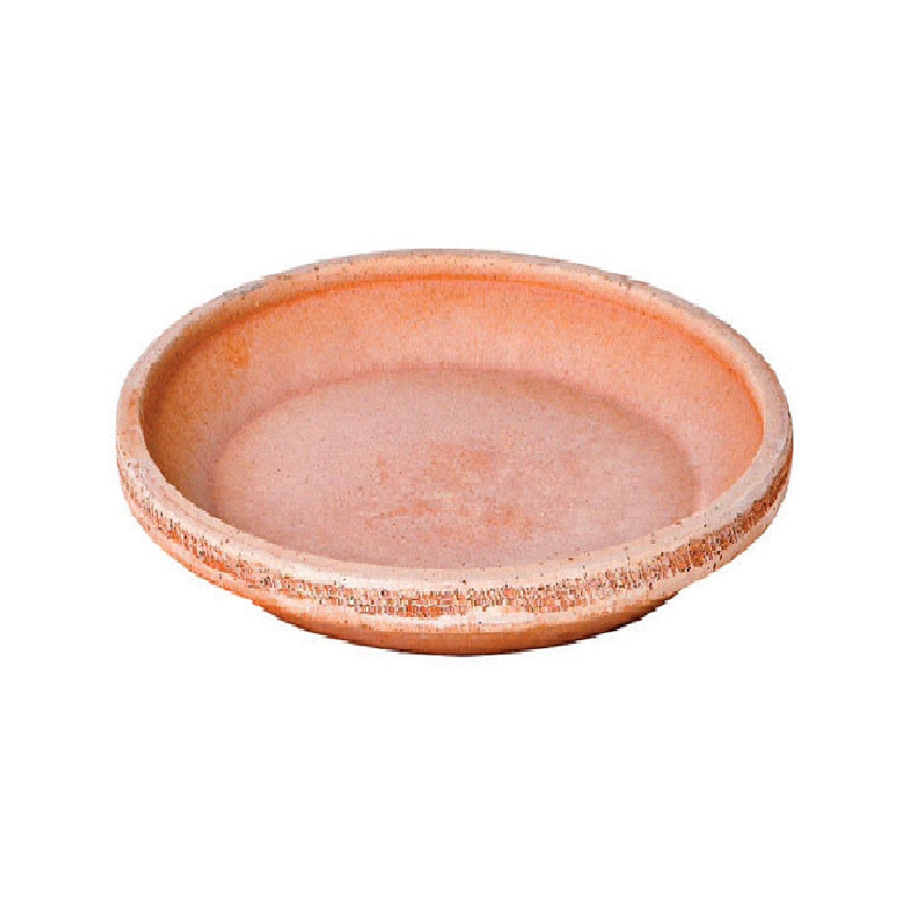 Deroma TGB61SZ Round Plant Saucer, Terracotta