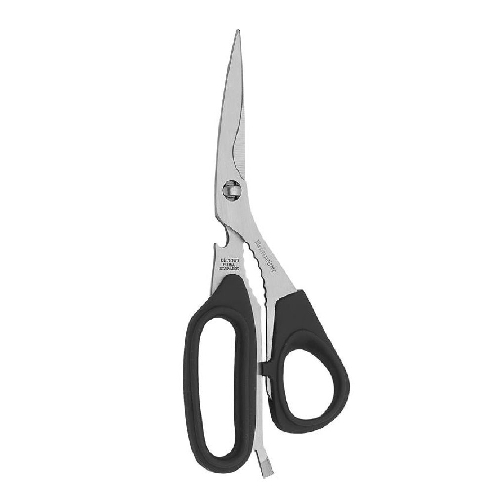 Messermeister DN-1070 TPE Kitchen Shears, Black